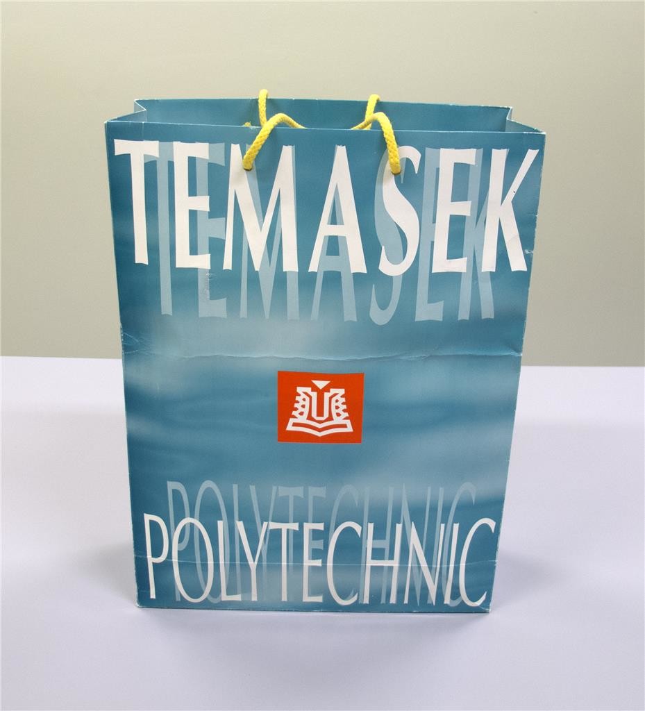 Temasek Polytechnic corporate paper bag