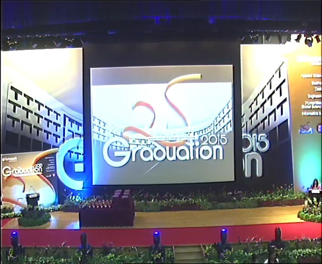 Graduation Ceremony 2015: Day 2, Session 5, School of Engineering and School of Design