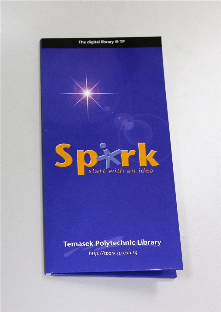 Spark, start with an idea : brochure folder