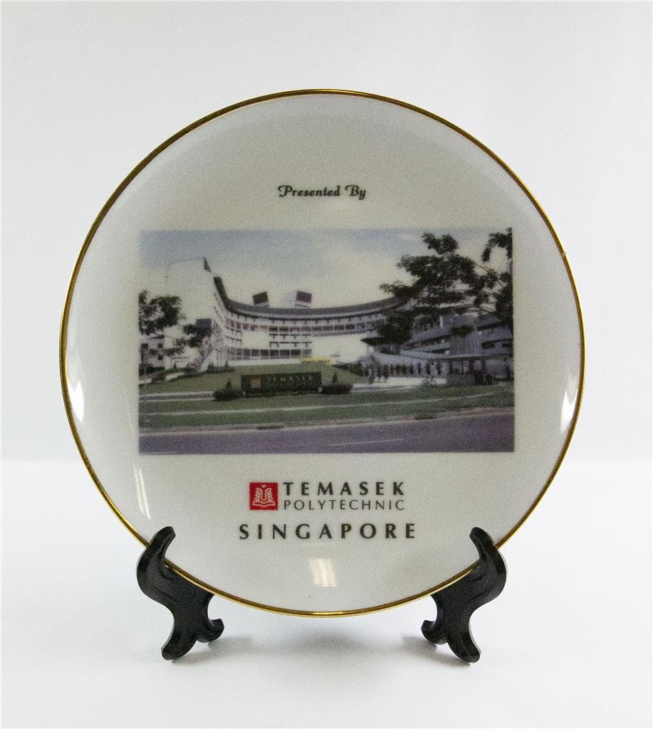 Temasek Polytechnic display plate