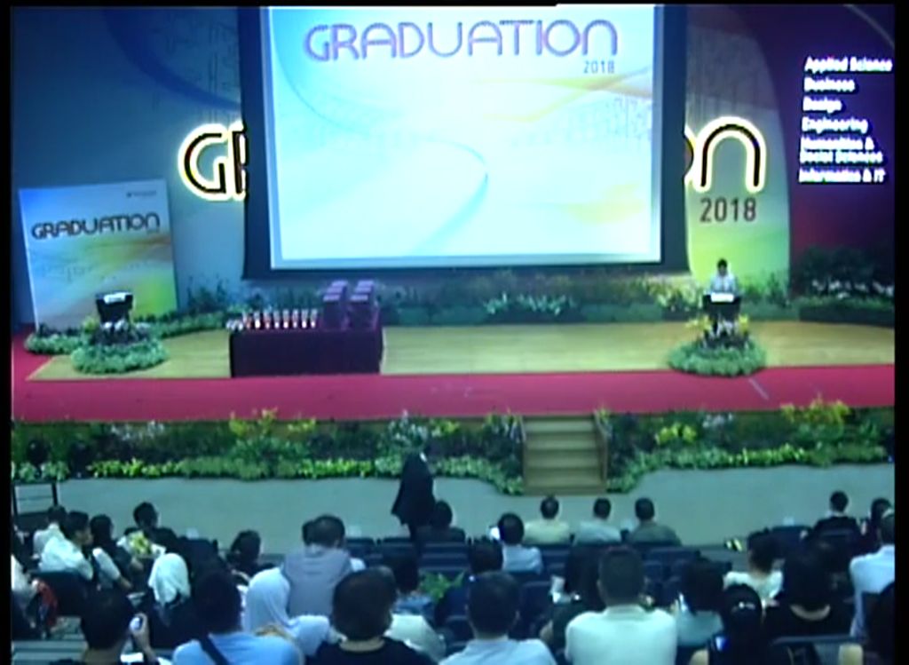 Graduation ceremony 2018: Day 1, Session 2, School of Design and School of Applied Science