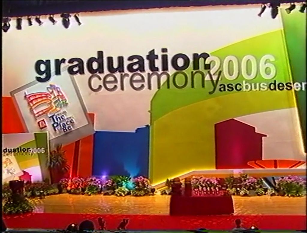 <em>Graduation</em> ceremony 2006: Day 3, Session 9, Temasek Information Technology School