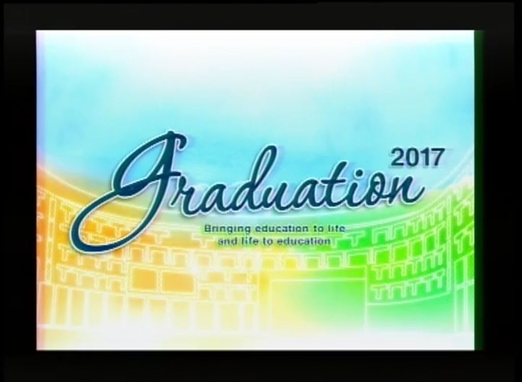 Graduation ceremony 2017: Day 1, Session 3, School of Engineering