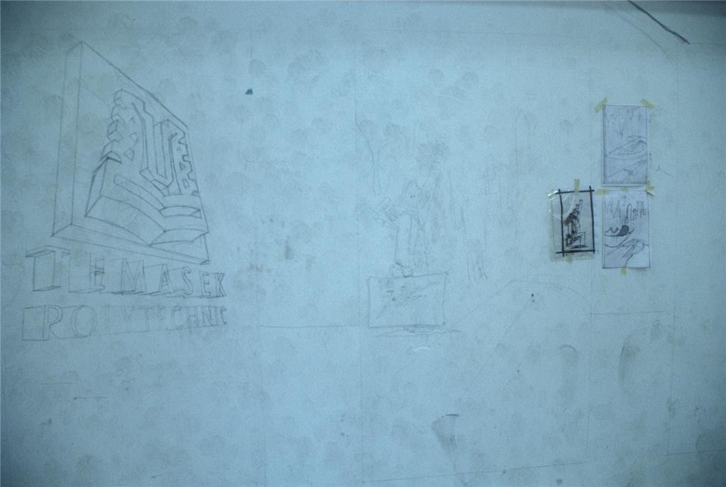 Mural Painting in the Gymnasium