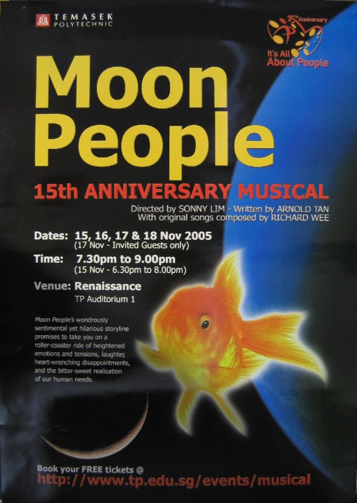 Moon People : 15th Anniversary musical : poster