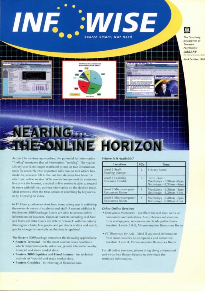 Infowise. No. 4. Oct. 1998