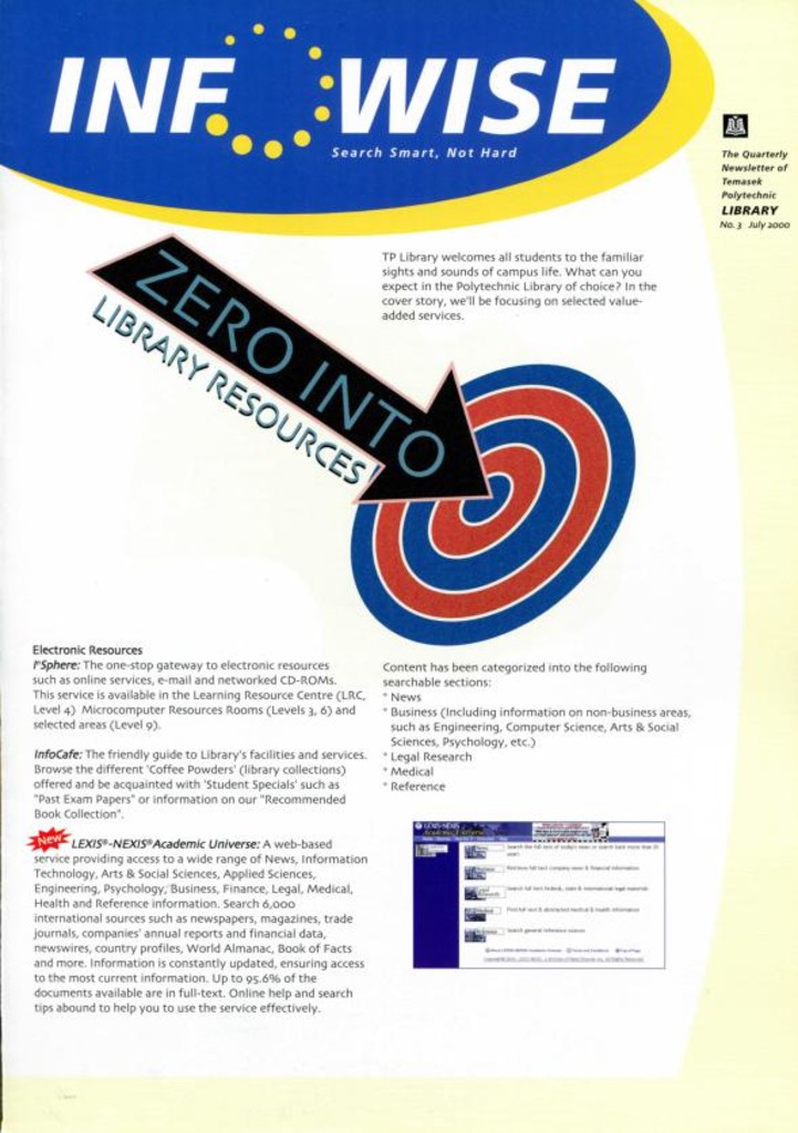 Infowise. No. 3. July 2000