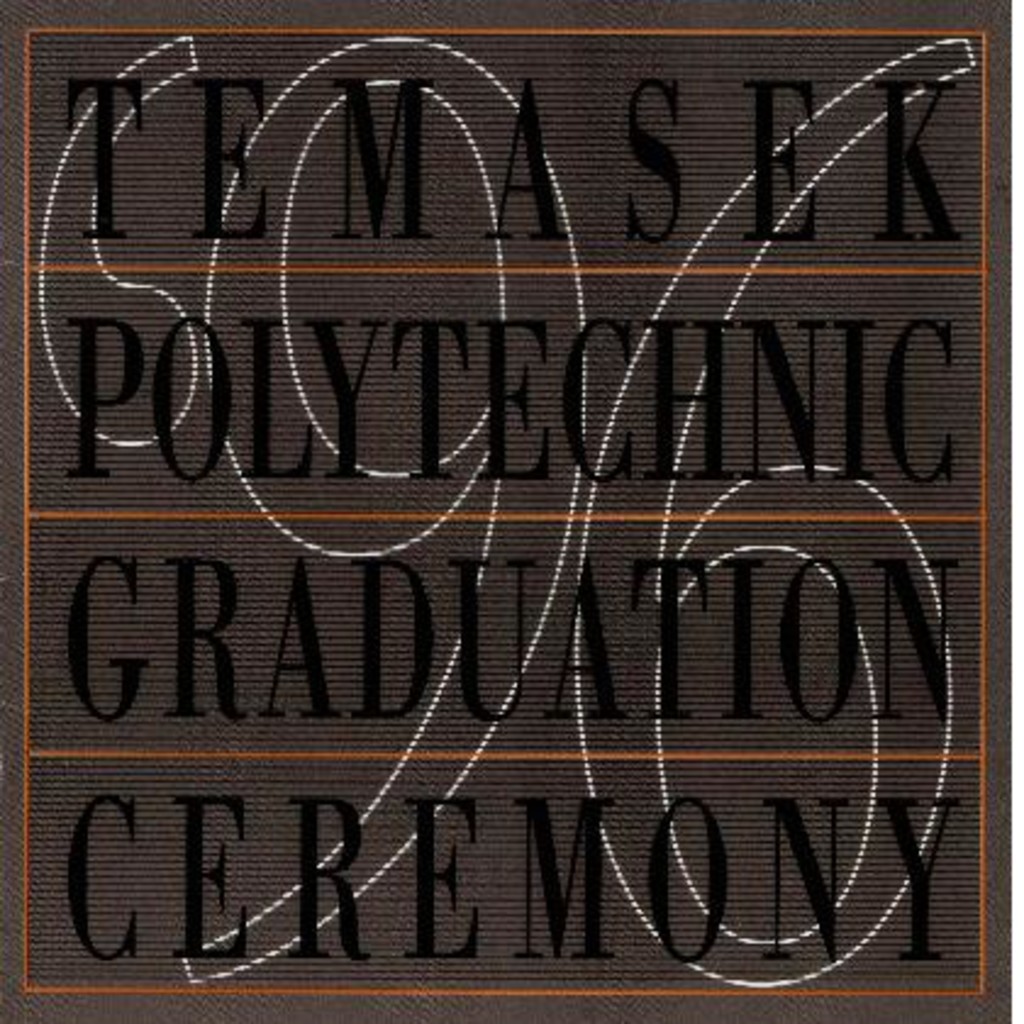 Temasek Polytechnic Graduation Ceremony '96 : programme booklet