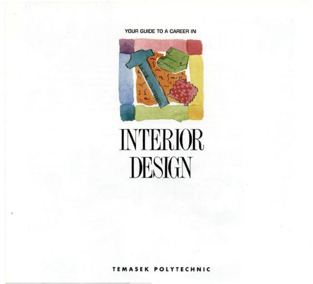 Your guide to a career in Interior Design : brochure