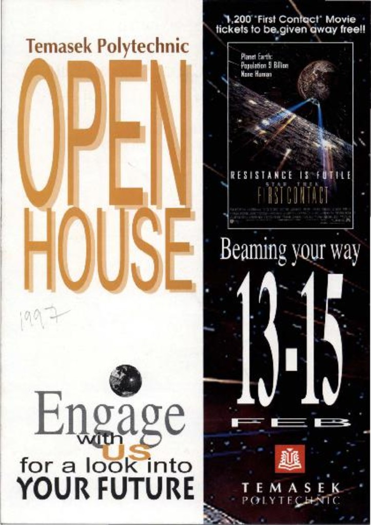 Temasek Polytechnic <em>Open House</em> : brochure