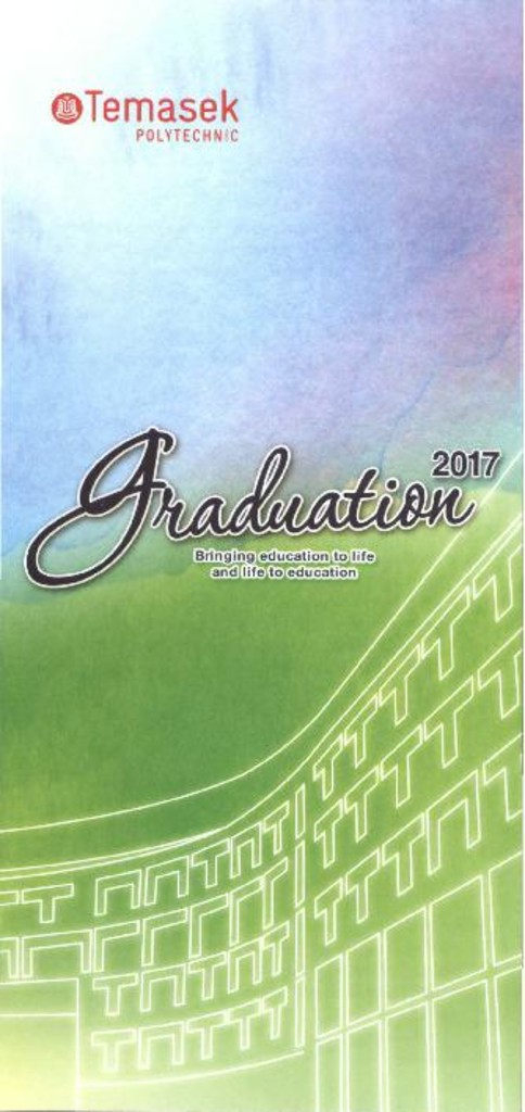 Graduation 2017 : ceremony programme
