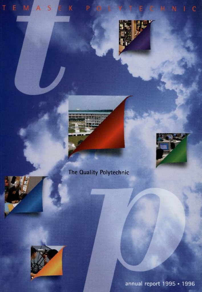 Annual report. Temasek Polytechnic. 1995/1996