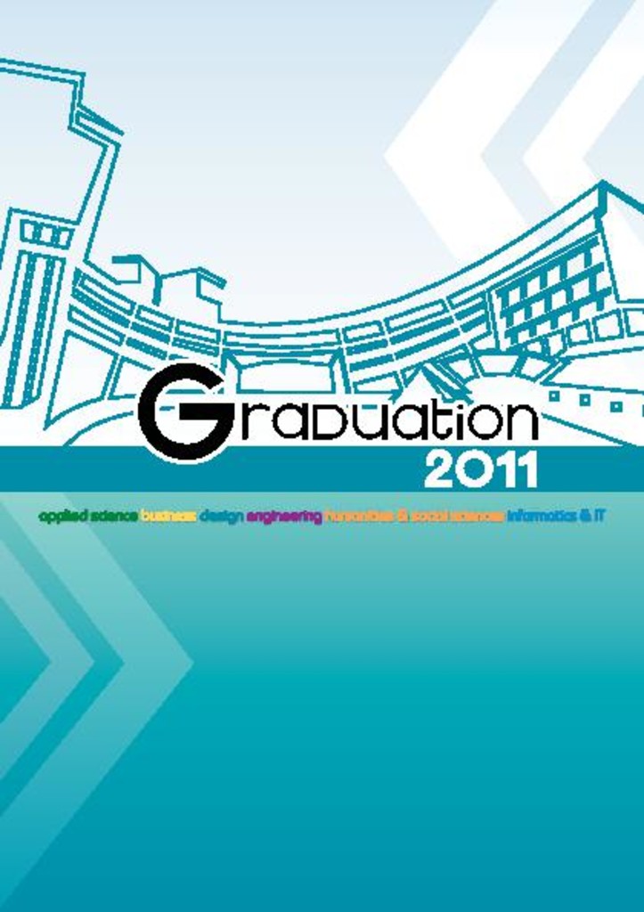 Graduation 2011. School of Design : programme booklet