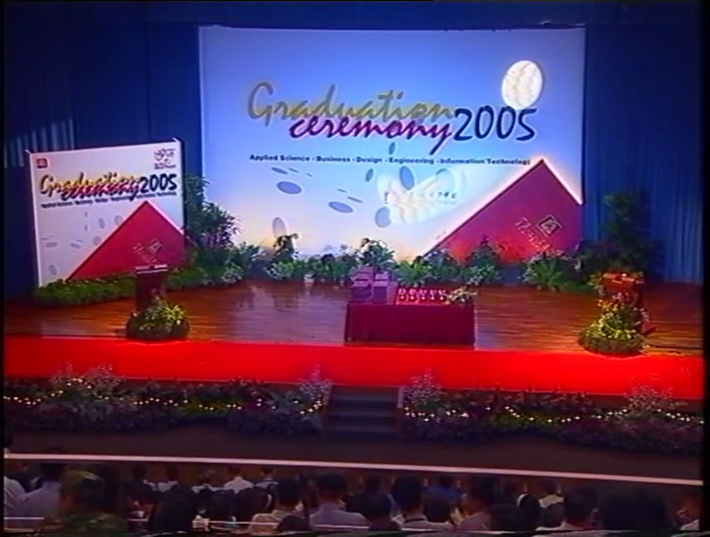 <em>Graduation</em> ceremony 2005: Day 2, Session 6, Temasek Information Technology School