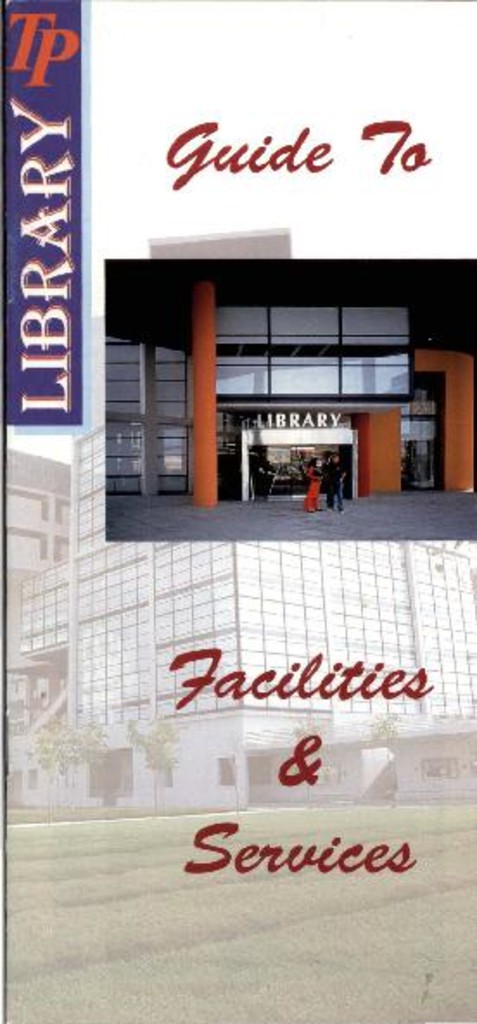 Guide to facilities & services : booklet