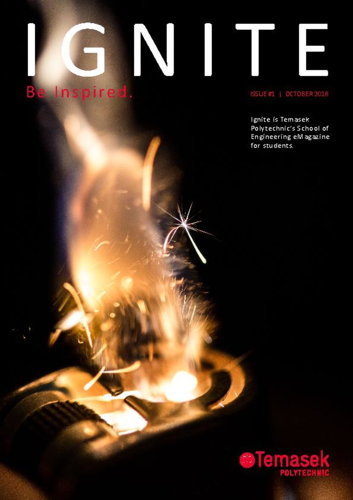 Ignite : be inspired. Issue #1. Oct. 2018