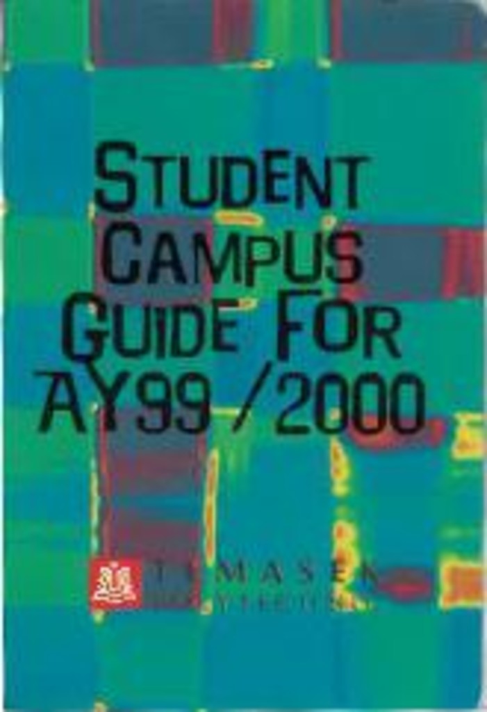 Temasek Polytechnic student campus guide for AY99/2000