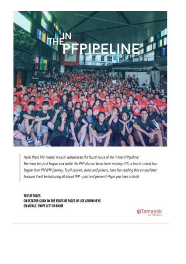 In the PFPipeline. Issue 04, July 2016