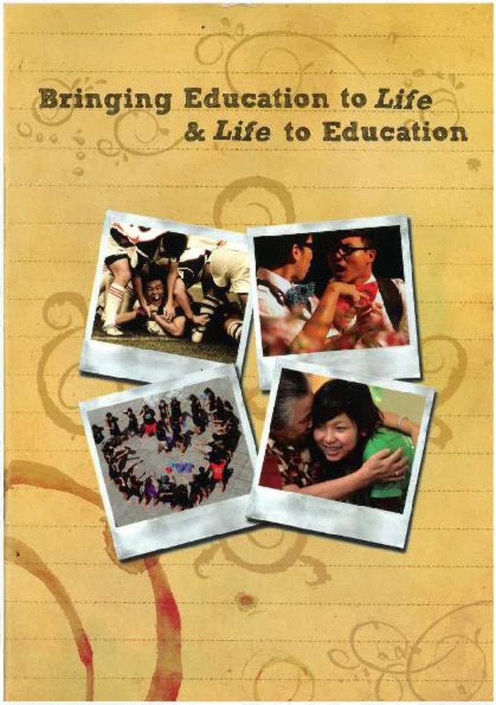 Bringing Education to Life & Life to Education : booklet