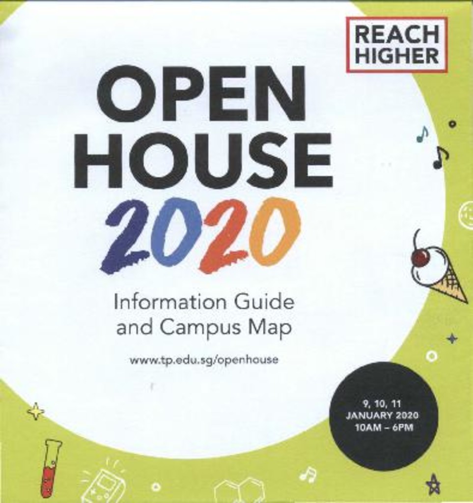 Open House 2020 : information guide and campus map : brochure