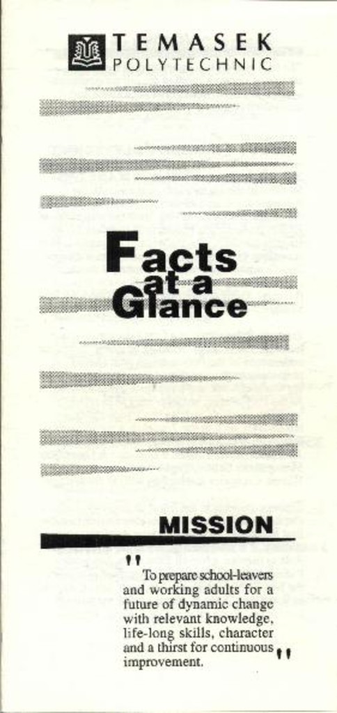 Facts at a Glance : brochure