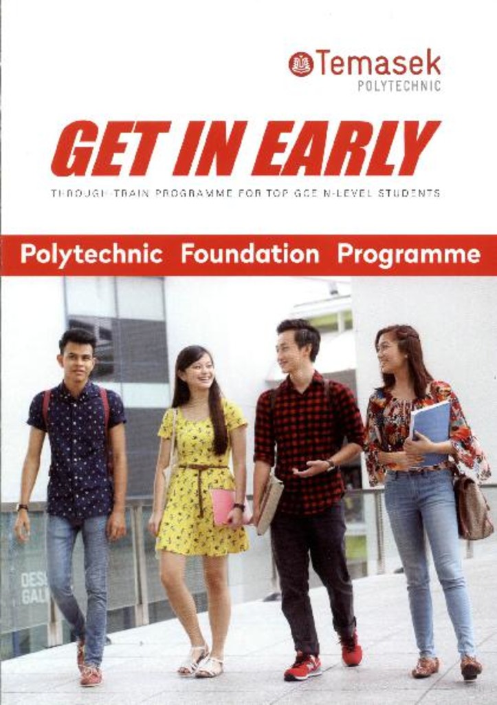 Polytechnic foundation programme brochure. Dec. 2014