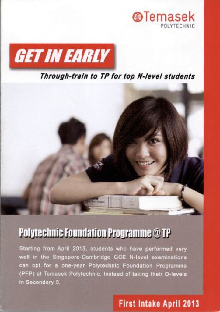 Polytechnic foundation programme brochure. Apr. 2013