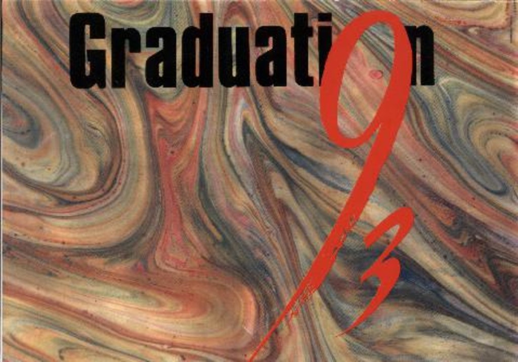 Graduation 93 : invitation card