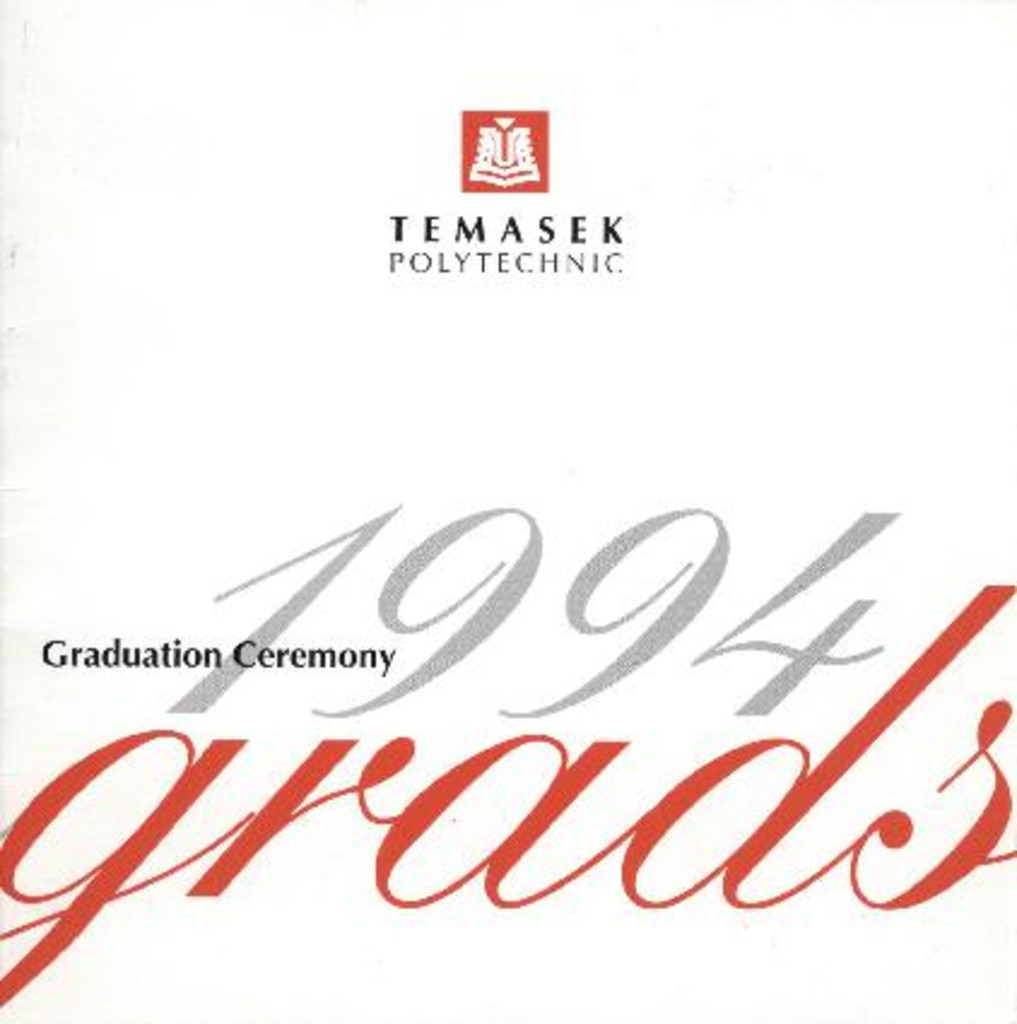 <em>Graduation</em> Ceremony 1994 : invitation card