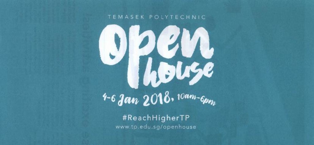 Temasek Polytechnic <em>open house</em> 2018 : brochure