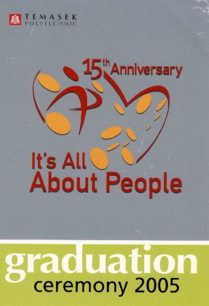 Graduation ceremony 2005. Temasek Applied Science school : programme booklet