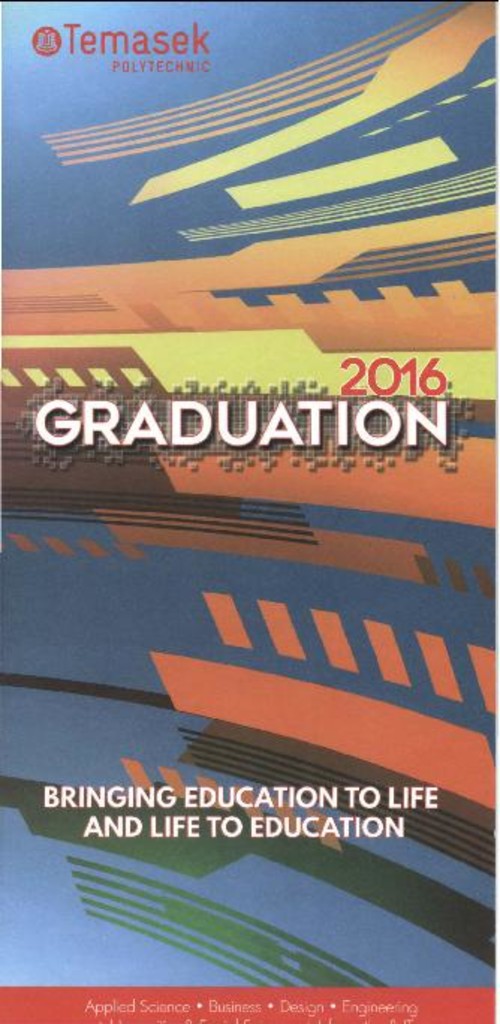 Graduation 2016 : ceremony programme