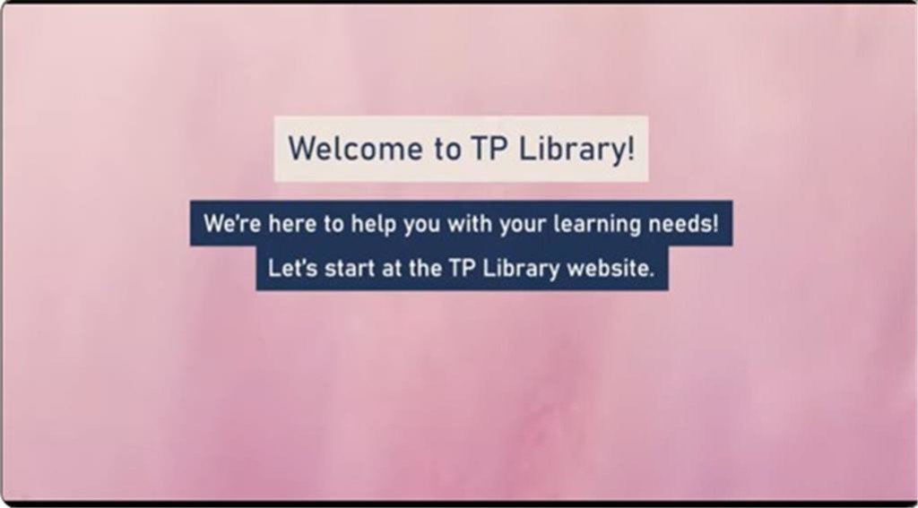TP Library website. 20 Dec. 2022