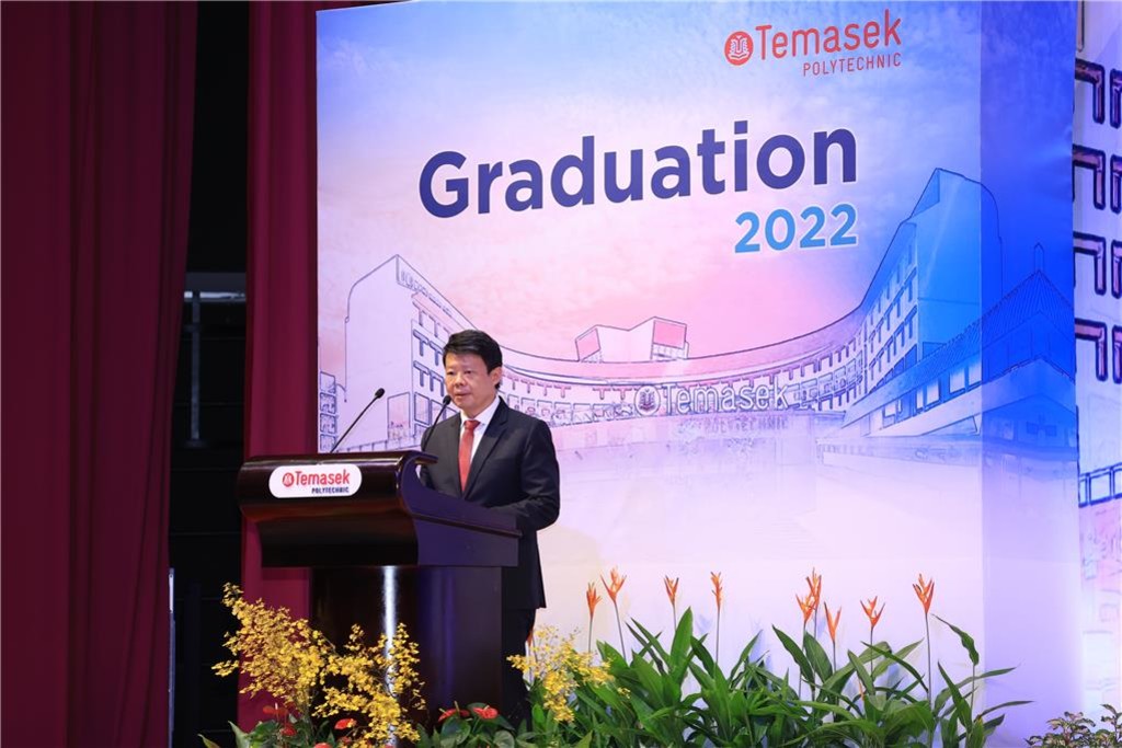 <em>Graduation</em> ceremony 2022, day 6 session 23, Temasek SkillsFuture Academy