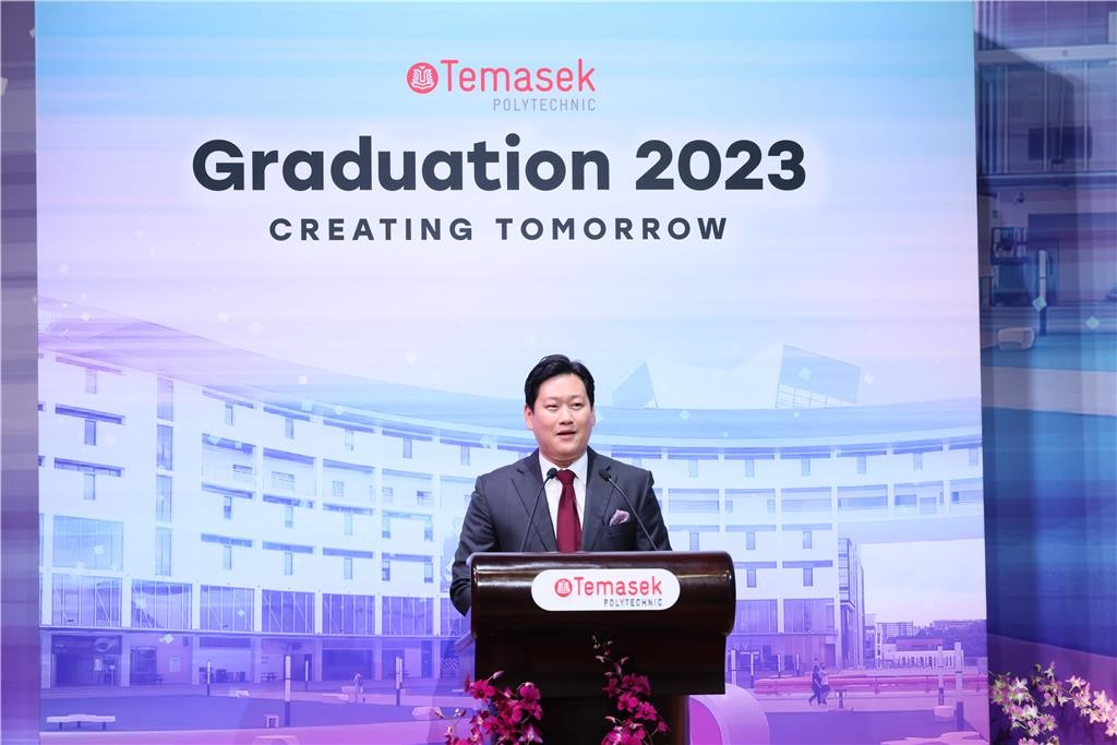 Graduation ceremony 2023, day 7, session 18, Temasek SkillsFuture Academy