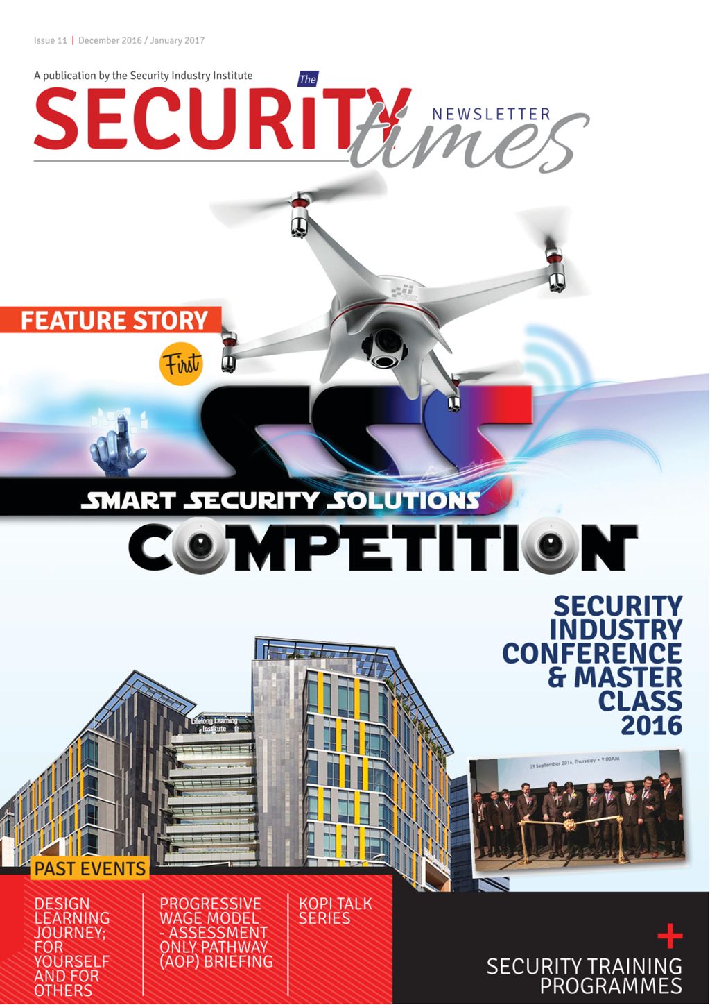 The Security Times : a publication by the Security Industry Institute. Dec. 2016 / Jan. 2017. Issue 11
