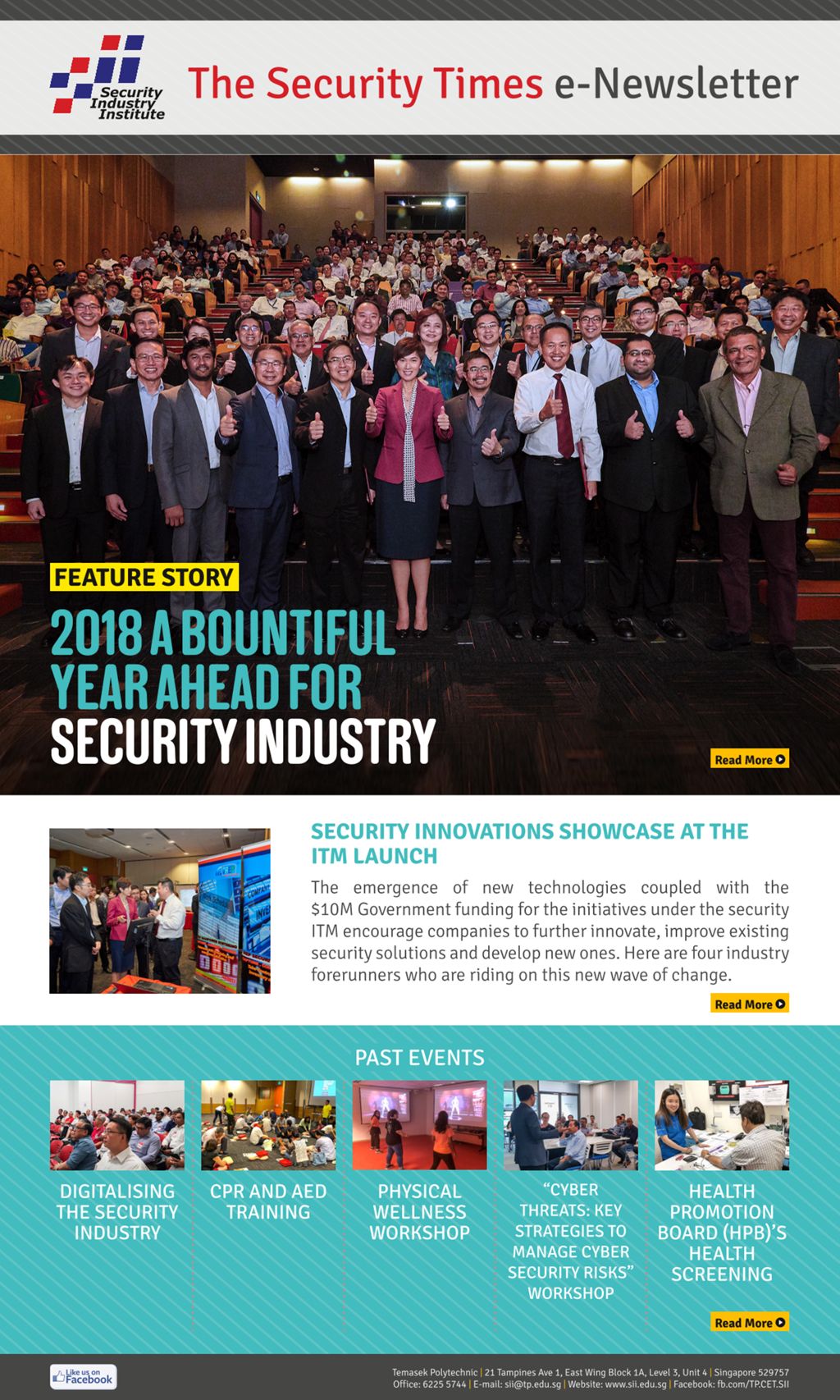 The Security Times : a <em>publication</em> by the Security Industry Institute. [Jun. 2018. Issue 14]
