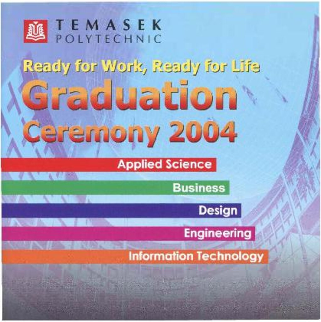 Graduation 2004 : invitation card