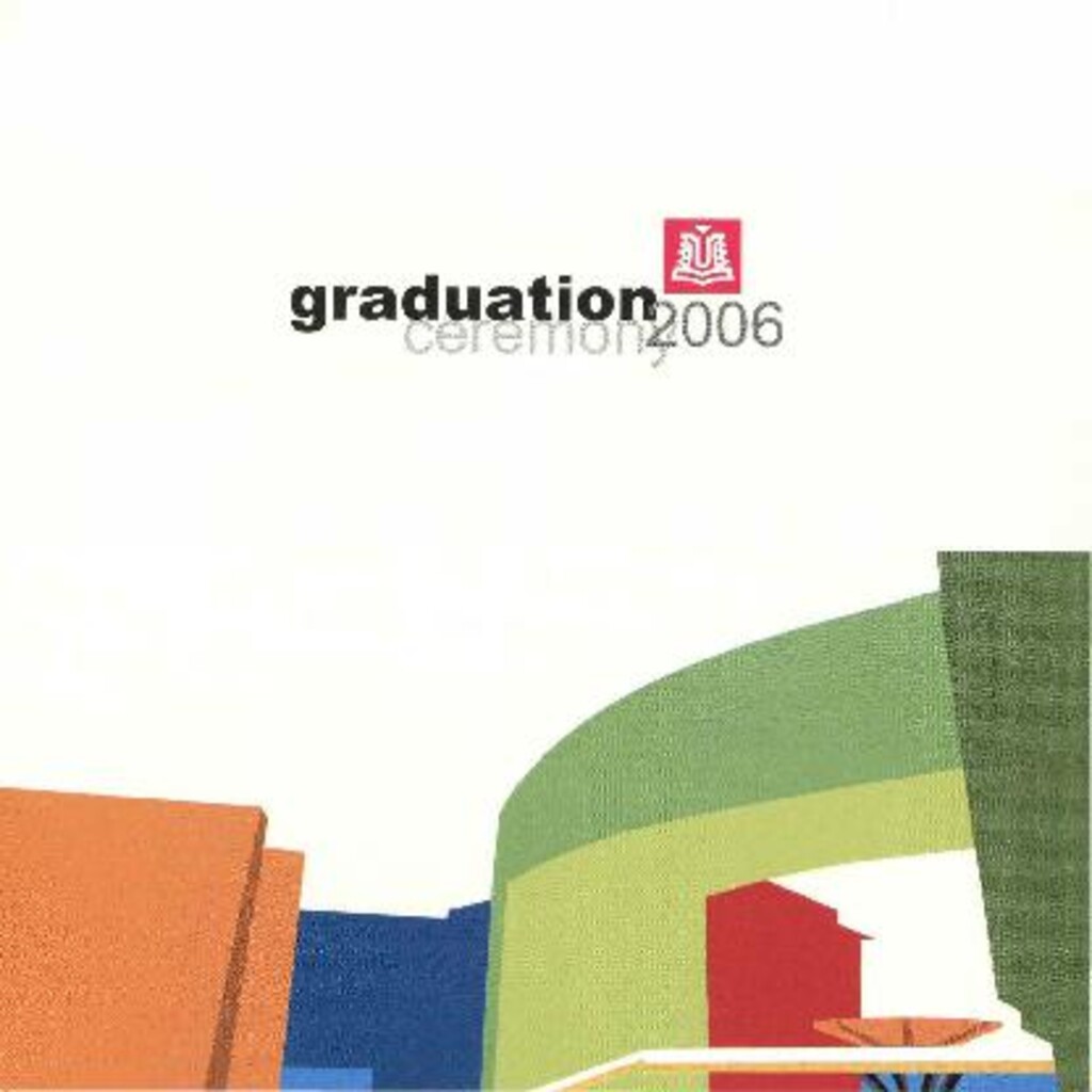 Graduation 2006 : invitation card