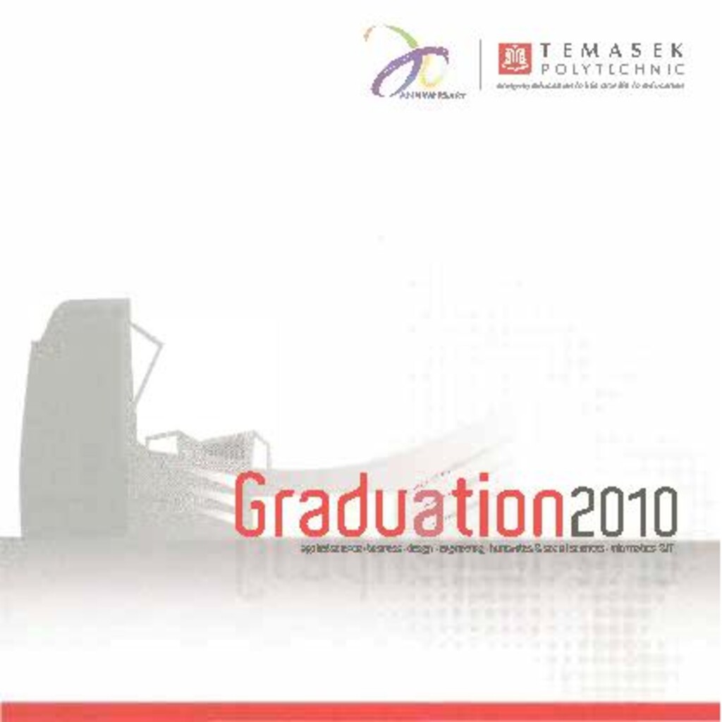 Graduation 2010 : invitation card