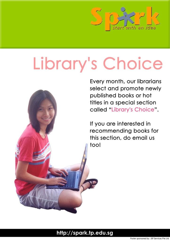 Digital library poster: Library choice